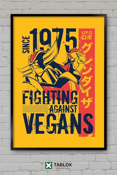 tablomaxtbx Vintage Nostalgia Retro Poster Art Frame Look Decorative Mdf Pain...