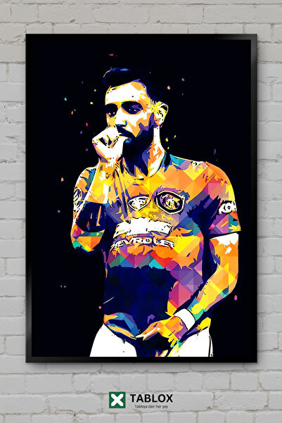 tablomaxtbx Bruno Fernandes Fudbaler Portugal Manchester United Portret Okvir...