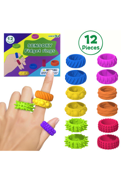 Choice 12 pieces caihe Fidget Toys for Kids,Sensory Toys for Autism,12 Pcs Fi...