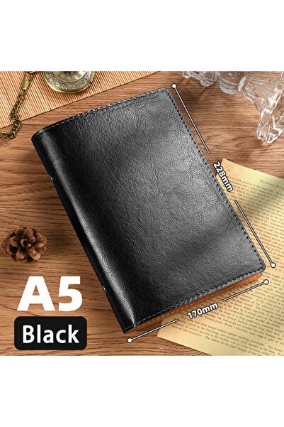 Choice Black A5 Shell New A5/A6 Notebook PU Leather Detachable Shell Travel J...