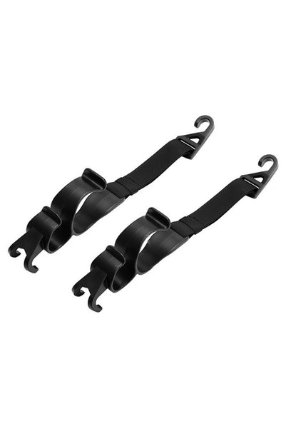 Choice 2PCS 1pair Car Hooks Electric Car Hooks Non drilling Hooks Universal C...