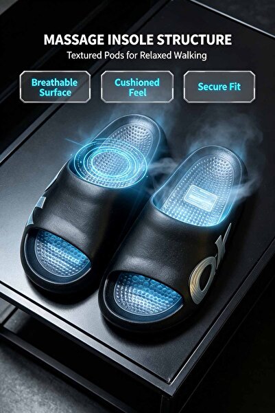 GlobalOne Mart Eva Slippers Thick Cushioned Sole Saudi Arabia Manufacturing |...
