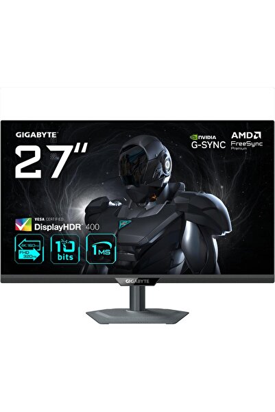Gigabyte شاشة ألعاب G27U مقاس 27 بوصة بدقة 4K UHD - وضع مزدوج (4K 160 هرتز أو...