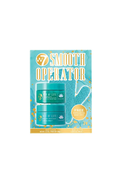 w7 Σετ Δώρου  "Smooth Operator " Μπλε