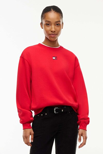 Tommy Jeans Kadın Sweatshirt-DW0DW23297