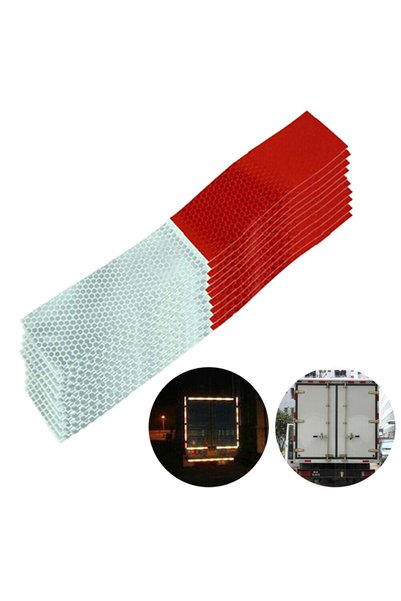 Choice 10Pcs Car Truck Reflective Safety Tape Warning Night Light Waterproof ...