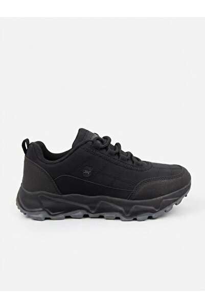 UZN AYAKKABI Men's Flat Black Winter Outdoor Trekking Sports Shoes Non-Slip T...