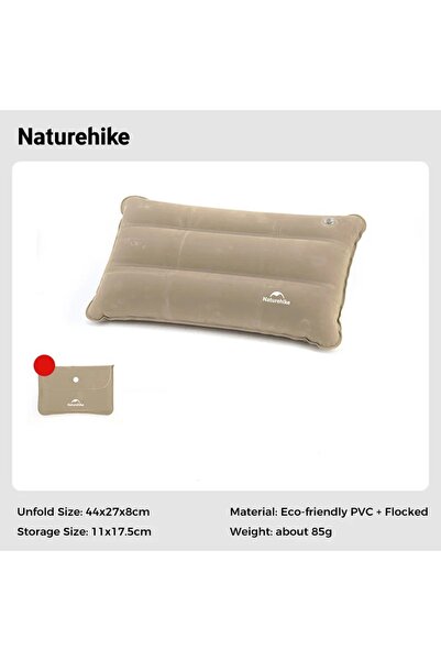 Naturehike Sand Camping Pillow Ultralight Inflatable Pillow for Neck Support ...