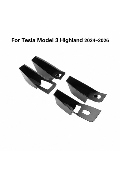 Choice 4Pcs Model3 Highland Door Handle Storage Box for Tesla Model 3 Y YL Ju...