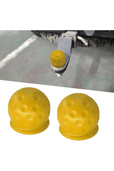 Choice 2pcs Universal 55MM Tow Bar Ball Cover Cap Trailer Ball Cover Tow Bar ...