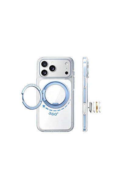 TORRAS iPhone 18 Pro Max Ostand O3 Light Standlı Magsafe Kapak