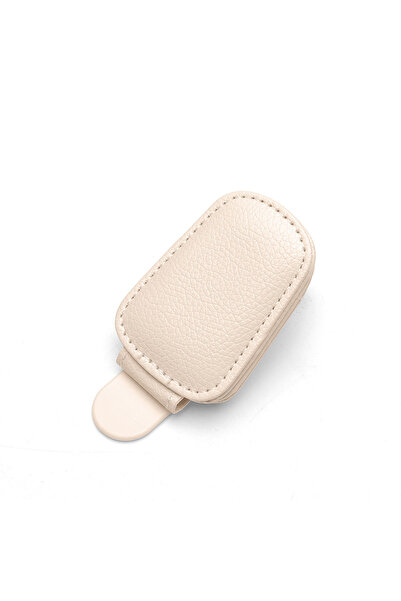 Choice Beige-1PC 2Pcs Sunglasses Holder Is Suitable for Car Sun shades Magnet...