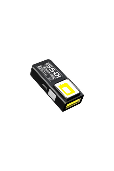 Choice مصباح يدوي صغير LED COB بتركيز ثابت أسود - قطعتان - قابل لإعادة الشحن ...
