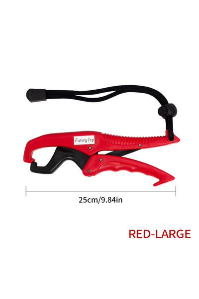 Choice Red-L ShareShark Fish Lip Gripper ABS White Plastic Lip Grip With Adju...