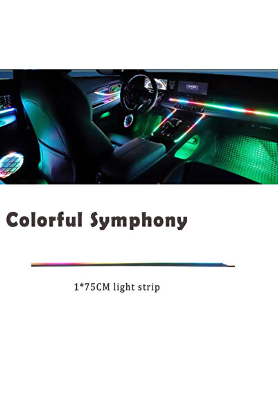 Choice مصباح جو سيمفوني RGB بطول 75 سم، 18/22 في 1، قطع غيار مصباح سيمفوني، ش...