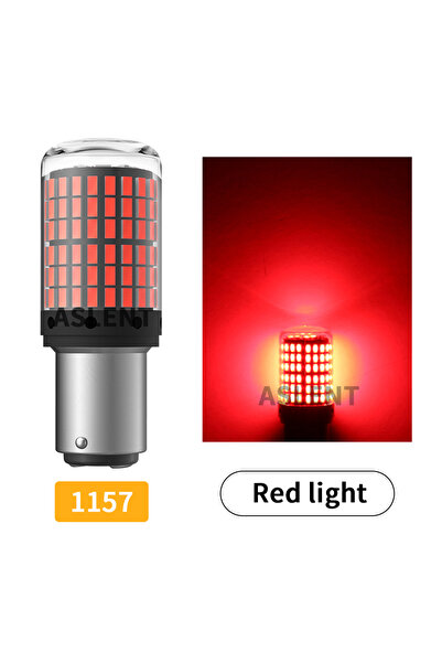 Choice مصباح BAY15D P21-5W أحمر (قطعتان) 1156 BA15S P21W BAU15S PY21W T20 744...