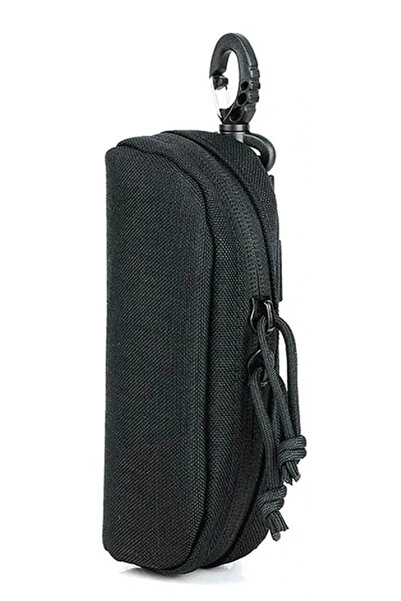 Choice حافظة نظارات تكتيكية سوداء HTMCK MOLLE مقاومة للصدمات، صندوق نظارات وا...