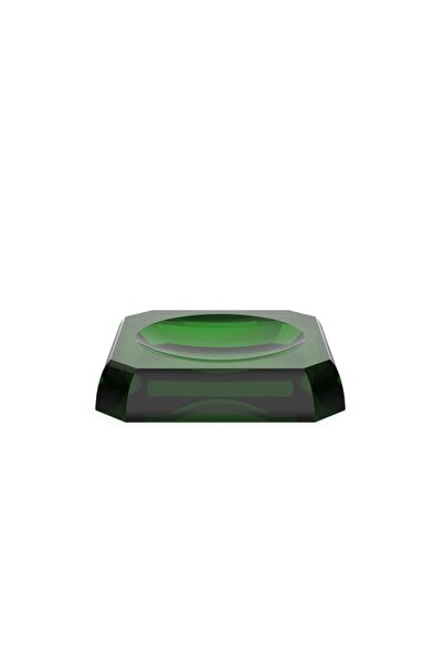 Decor Walther Kristall Soap Dish, Countertop - Green