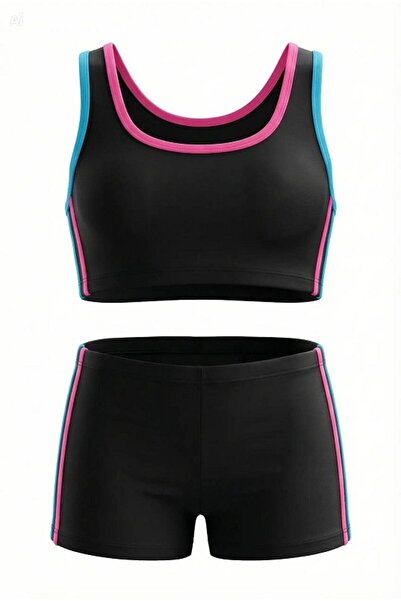 Endeep 218426 Girls' Shorts Swimsuit