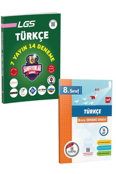 ÖZDEBİR YAYINEVİ 8.Sınıf LGS Türkçe 30 Branş Deneme Sınavı