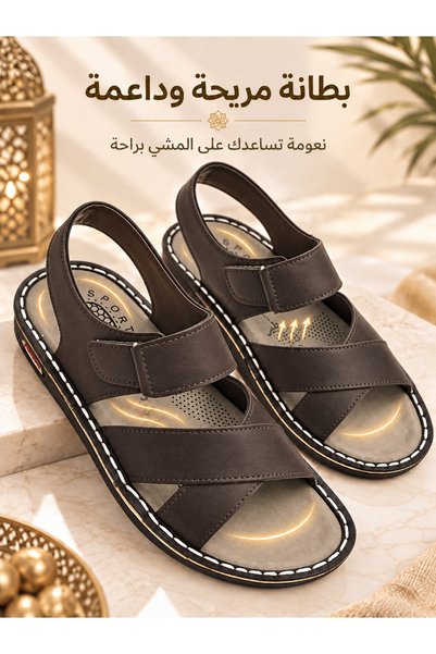 Generic Brand صنادل رجالية عصرية، أحذية صيفية جديدة، صنادل رجالية جديدة خفيفة...
