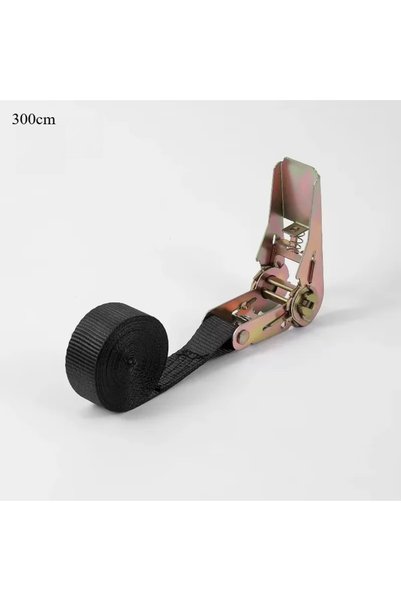 Choice A596-300cm-black Outdoor Camping 3m/5m Cargo Strap Ratchet Tensioner F...