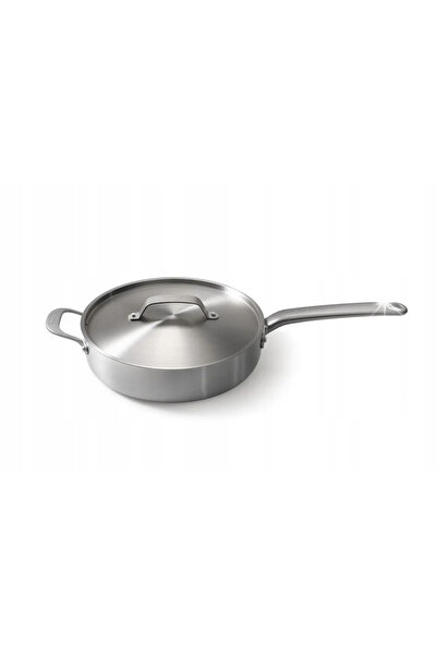 NO BRAND SKOTTSBERG Stainless Steel – tigaie din oțel inoxidabil cu capac, 28 cm