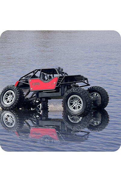 Krumad Mașină cu telecomandă RC off-road, model mare, + 2 baterii, 1:18