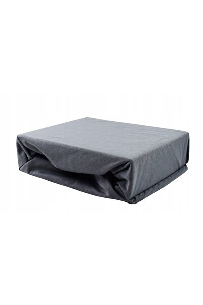 Mack Cearșaf de pat din jerseu cu elastic 220x200 gri