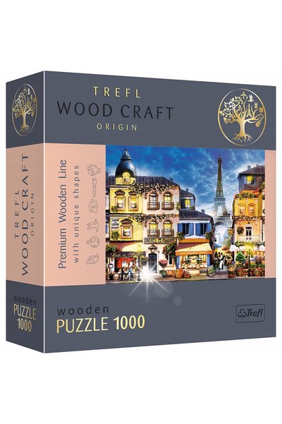 Trefl Puzzle din lemn 1000 piese asortate