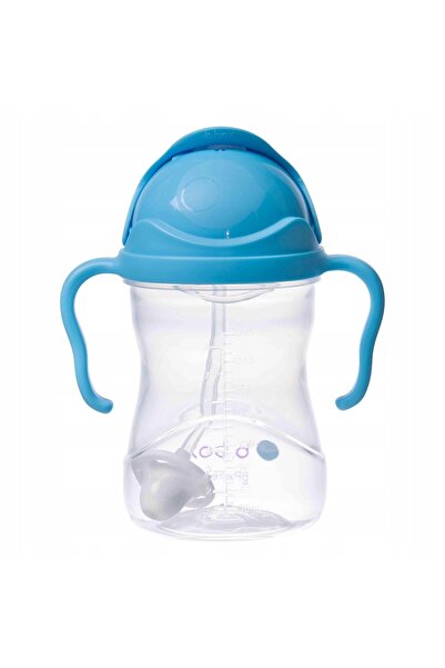 b.box Sticlă cu pai 240ml BORÓWKOWY Bbox