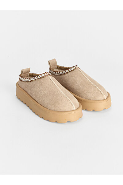 LC Waikiki Alita City Lcw Steps Beige Girls' Slippers with a Difference