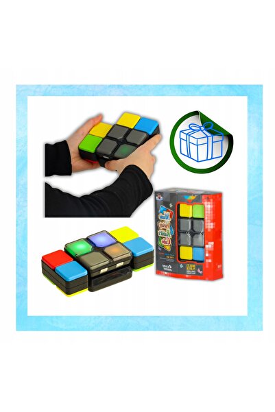 NO BRAND Joc de îndemânare cu cub logic cu LED-uri