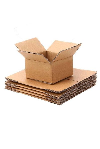 Generic 5 Pack Shipping Boxes, Corrugated Cardboard Box for Moving, Mailing, ...