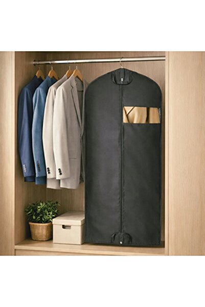 NO BRAND Husă pentru haine agățată 60x100cm 5 bucăți