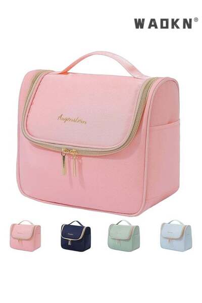 Generic Makeup Bag Travel Cosmetic Bag Hand-Portable Girl Cosmetic Bag For Wo...