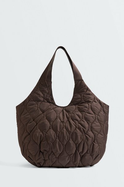 Oysho Kapitoneli shopper çanta