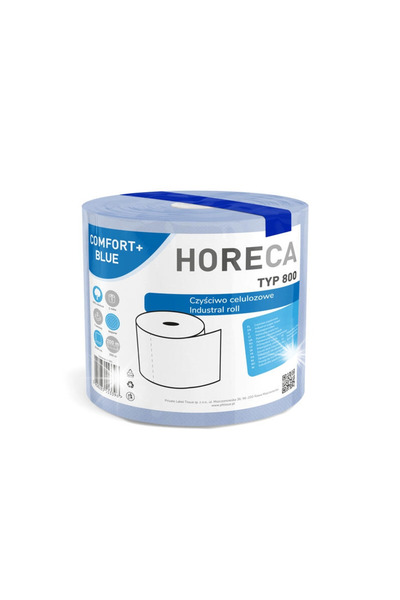 HORECA Hârtie absorbantă albastră CLEAN PAPER, tip 800/18