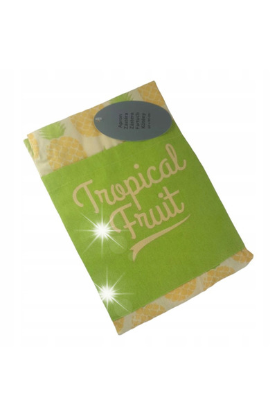NO BRAND Șorț de bucătărie cu legătură, din bumbac, 60x90, Ananas