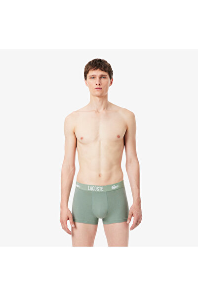 Lacoste Erkek 3'lü Renkli Boxer