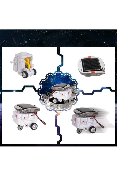 NO BRAND KIT ROBOT SOLAR 6 ÎN 1 JUCĂRIE DIY PENTRU COPII MINI PANOU ZI-02-2