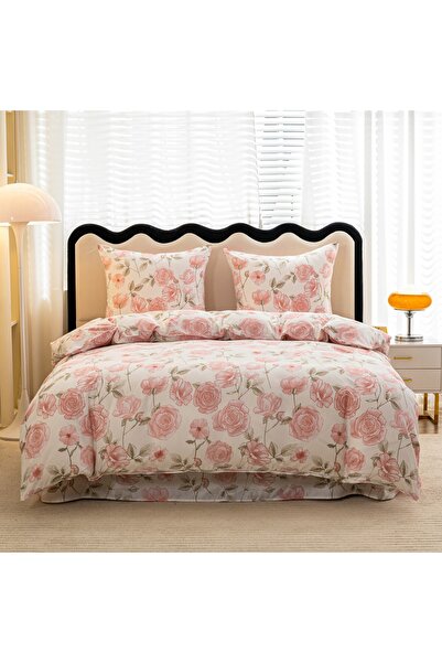 Cotton World Lenjerie de pat 220x200 2x Pernă 70x80 ANTONIO Set Trei Piese 3092