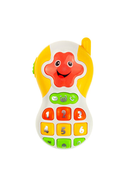 NO BRAND TG72949 Telefon muzical interactiv pentru copii mici, pentru joacă