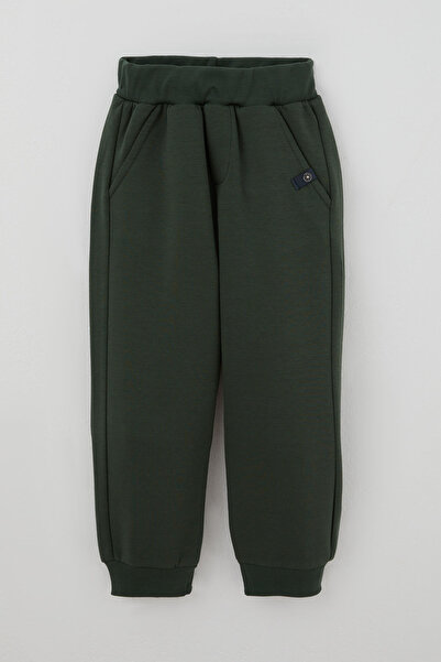 Breeze Boys' Sweatpants with Pockets and Snap Fastener Accessory Detail, Ages...