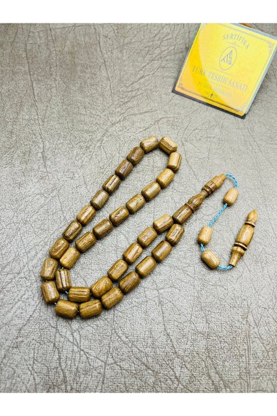 TTS TÜRK TESBİH SANATI Mustafa Uysal Exotic Wood Series Prayers Beads