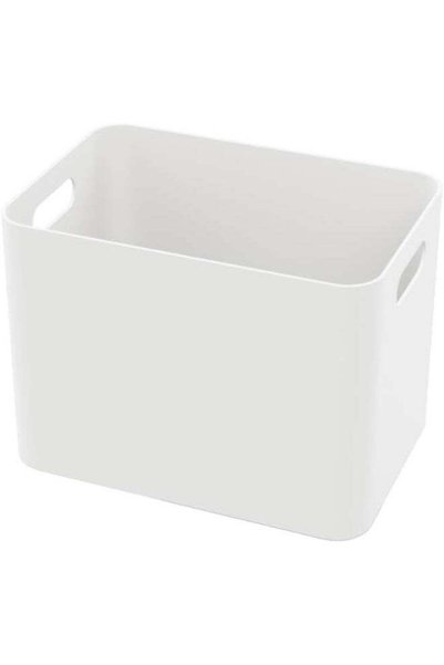 Generic Plastic Storage Case with Lid Multi-Purpose Stackable Organizer for H...