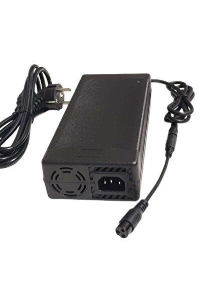 Nafpro Încărcător pentru scutere Li-ion cu tensiune de 48V/54.6V, 5A, cu vent...