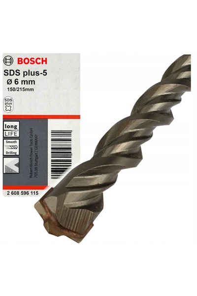 Bosch Burghiu pentru ciocane rotopercutoare SDS+ PLUS-5 6*150/210MM - B 26085...