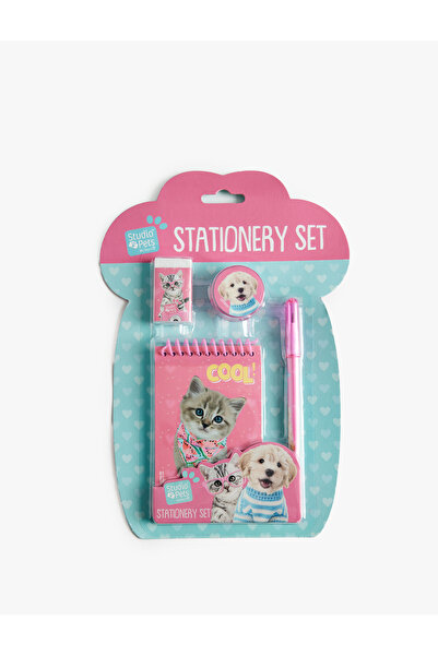 Koton Studio Pets Lisanslı Kırtasiye Seti