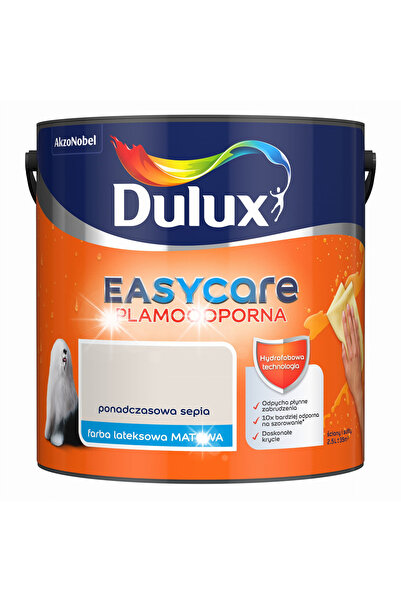 DULUX Vopsea lavabilă latex EasyCare pentru pereți Timeless Sepia mat 2,5L